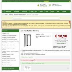 Zanzariera RollStop Extralarge
