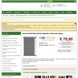 Zanzariera Mini Plissé laterale (ingombro 18mm) Anta singola