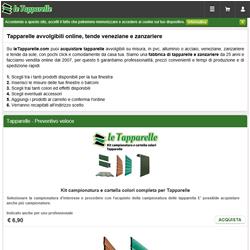Tapparelle avvolgibili online, tende veneziane e zanzariere