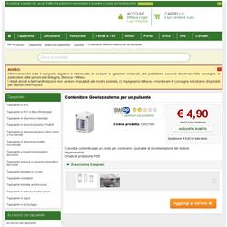 Contenitore Gewiss esterno per un pulsante