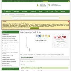 Asta di manovra per tende da sole