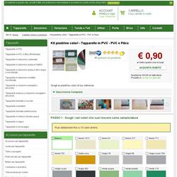 Kit piastrine colori - Tapparelle in PVC - PVC e Fibra